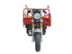Красный открытый мотоцикл груза колеса тела 3, взрослый трицикл 150ZH-H груза