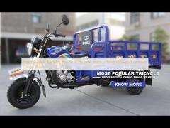 Газовый Тук-Тук Мотоцикл с Боковыми Сиденьями, Трехколесный Китайский Грузовой Трицикл