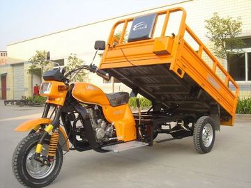 Тип телосложения 9кв оранжевого трицикла мотора груза Уилера Китая 3 открытый